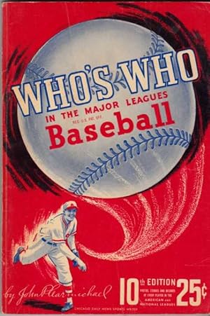 Image du vendeur pour Who's Who in the Major Leagues mis en vente par Archer's Used and Rare Books, Inc.