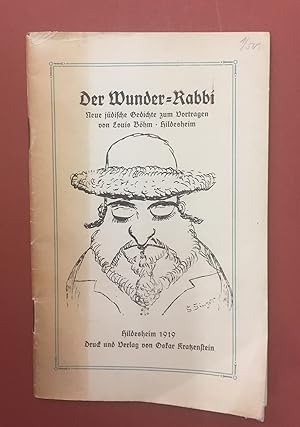 DER WUNDER-RABBI. NEUE JDISCHE GEDICHTE ZUM VORTRAGEN