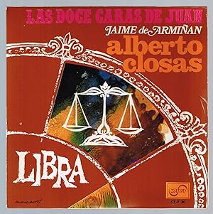 Doce caras de Juan, Las. Libra. Alberto Closas CZ-P 30 Zafiro 1968 disco
