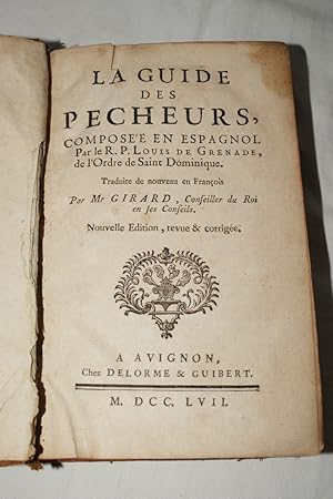 Image du vendeur pour LA GUIDE DES PECHEURS COMPOSEE EN ESPAGNOL mis en vente par Librairie RAIMOND