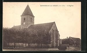 Bild des Verkufers fr Carte postale Mirebeau-sur-Bze, L`Eglise zum Verkauf von Bartko-Reher