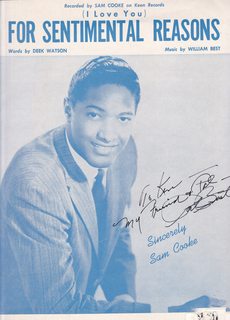 (I Love You) For Sentimental Reasons - Sam Cooke cover