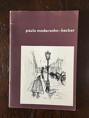Paula Modersohn-Becker 1876-1907. Groninger Museum, 15 November tot einde December 1958.