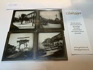 Collection of 19th century glass lantern slides: Serie IX, nrs. 7, 16, 18, 19: Rome: Arch of Titu...