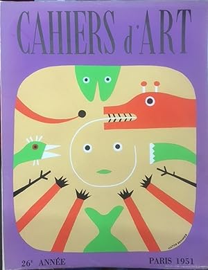 Les Cahiers d'Art. Année 1951