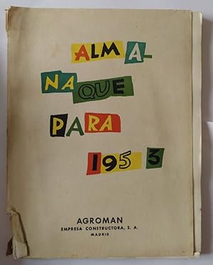 Imagen del vendedor de Almanaque Agroman 1953 a la venta por La Leona LibreRa