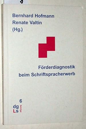 Bild des Verkufers fr Frderdiagnostik beim Schriftspracherwerb. zum Verkauf von Versandantiquariat Kerstin Daras