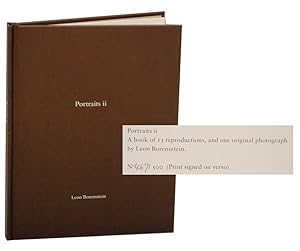 Bild des Verkufers fr Leon Borensztein: Portraits ii : One Picture Book #76 with Print (Signed Limited Edition) zum Verkauf von Jeff Hirsch Books, ABAA