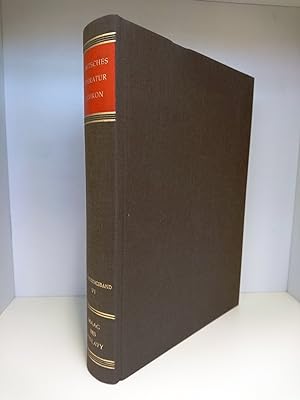 Deutsches Literatur-Lexikon Erg.-Bd. 6., Maag - Ryslavy / [die Mitarb. dieses Bd. Roman Bucheli .