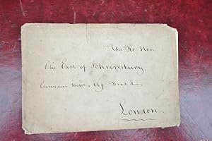 Autograph letter, signed, to the Earl of Shrewsbury, dated from Dresden, February 29th, 1848.