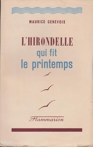 L'hirondelle Qui Fit Le Printemps