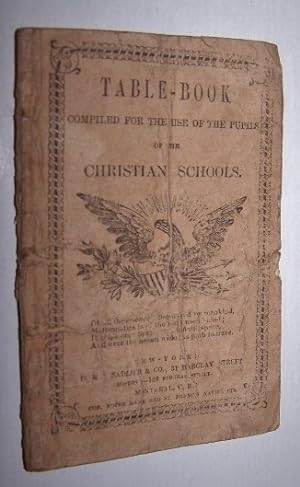 Table-Book compiled for the Use of the Pupils of the Christian Schools