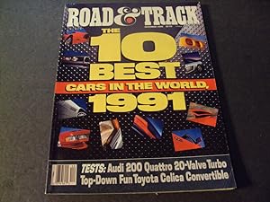 Road and Track Dec 1990 10 Best Cars in the World