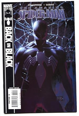 AMAZING SPIDER-MAN #539 return of Black Costume-comic book nm-