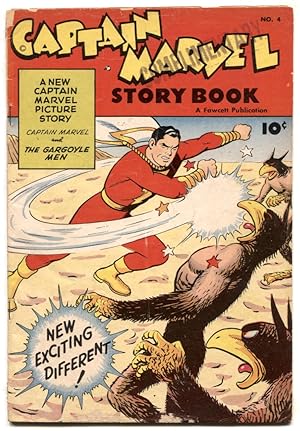 Captain Marvel Story Book #4 1949- Gargoyle Men VG