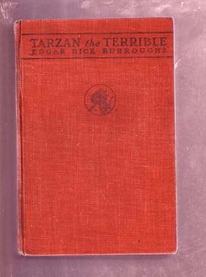TARZAN THE TERRIBLE-EDGAR RICE BURROUGHS-HARDBACK-1ST VG