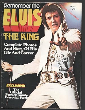 Imagen del vendedor de Remember Me Elvis The King 1977-Photo filled history of Elvis-Presley Family Personal Story-FN a la venta por DTA Collectibles
