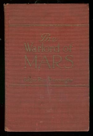 WARLORD OF MARS HARDCOVER-1919-EDGAR RICE BURROUGHS VG-