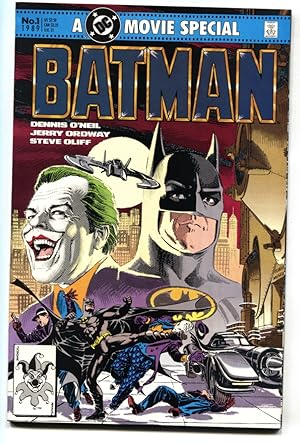 Batman: Official Motion Picture Adaptation 1989 Joker origin