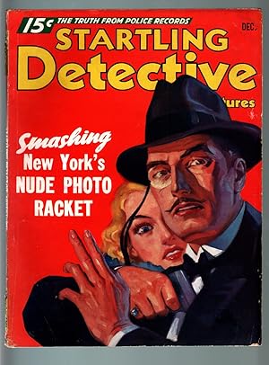 Startling Detective Adventures Pulp December 1935-HUEY LONG VG