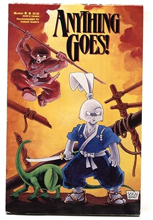Immagine del venditore per Anything Goes #6 1987 Usagi Yojimbo Stan Sakai - Comic Book venduto da DTA Collectibles