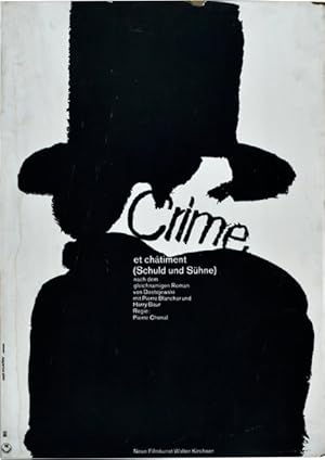 Imagen del vendedor de Crime et chatiment [Crime and Punishment] [Schuld und Suhne] (Original poster for the 1935 film) a la venta por Royal Books, Inc., ABAA