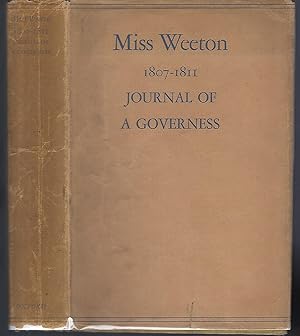 Miss Weeton: Journal of a Governess 1807-1811