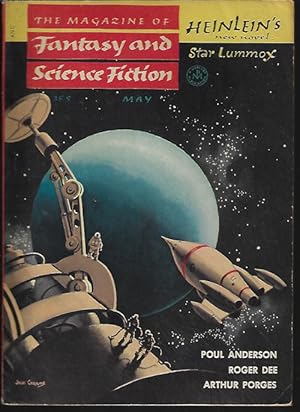 Imagen del vendedor de The Magazine of FANTASY AND SCIENCE FICTION (F&SF): May 1954 ("Star Lummox" - vt "Star Beast" pt. 1) a la venta por Books from the Crypt