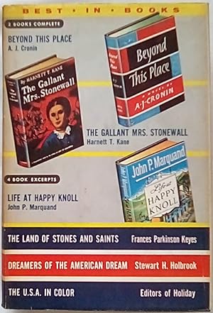 Bild des Verkufers fr Best-in-Books Volume 26: Beyond This Place; The Gallant Mrs. Stonewall; The U.S.A. In Color; Life at Happy Knoll; The Land of Stones and Saints; Dreamers of the American Dream zum Verkauf von P Peterson Bookseller