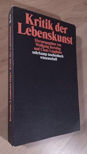 Immagine del venditore per Kritik der Lebenskunst venduto da Llibres Bombeta