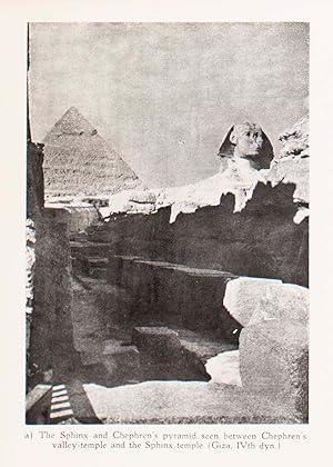 Bild des Verkufers fr A History of Egyptian Architecture Vol. 1 - From the earliest times to the end of the Old Kingdom zum Verkauf von ERIC CHAIM KLINE, BOOKSELLER (ABAA ILAB)