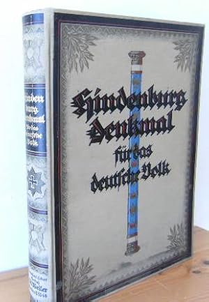 Hindenburg-Denkmal für das deutsche Volk, Jubiläums-Ausgabe.