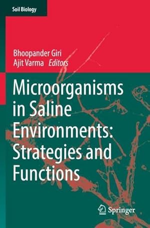 Bild des Verkufers fr Microorganisms in Saline Environments: Strategies and Functions zum Verkauf von AHA-BUCH GmbH