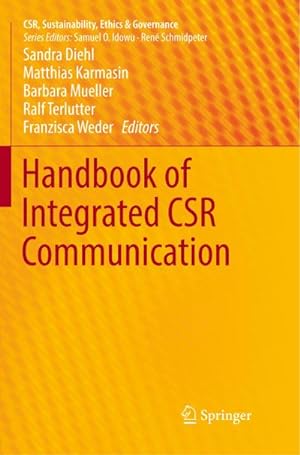 Bild des Verkufers fr Handbook of Integrated CSR Communication zum Verkauf von AHA-BUCH GmbH