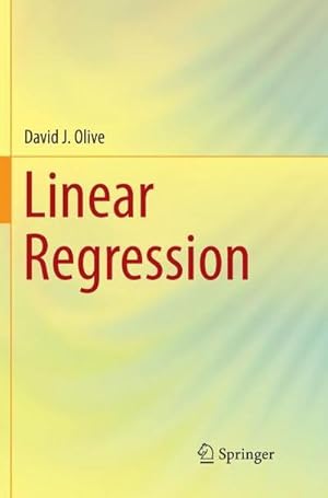 Bild des Verkufers fr Linear Regression zum Verkauf von AHA-BUCH GmbH