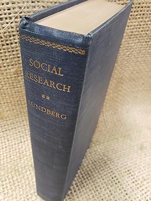 Social Research - A Study in Methods of Gathering Data