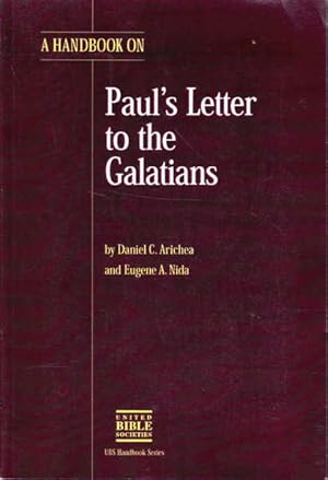 Imagen del vendedor de A Handbook on Paul's Letter to the Galatians a la venta por Goulds Book Arcade, Sydney