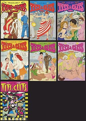 Seller image for TITS & CLITS COMIX Nos. 1-7 [A Complete Run] for sale by Alta-Glamour Inc.
