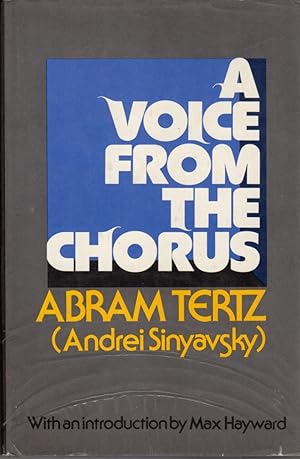 Seller image for A Voice from the Chorus for sale by Clausen Books, RMABA