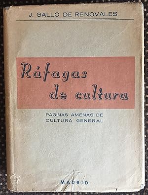 RÁFAGAS DE CULTURA PÁGINAS AMENAS DE CULTURA EN GENERAL