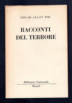 Bild des Verkufers fr Racconti del terrore zum Verkauf von Sergio Trippini