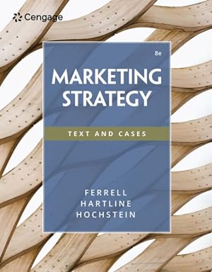 Seller image for Marketing Strategy : Texts and Cases for sale by GreatBookPricesUK