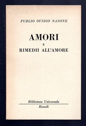 Bild des Verkufers fr Amori e rimedii all'amore zum Verkauf von Sergio Trippini