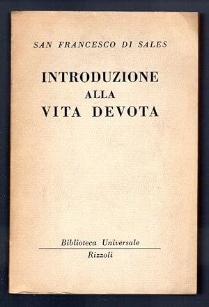 Imagen del vendedor de Introduzione alla vita devota a la venta por Sergio Trippini