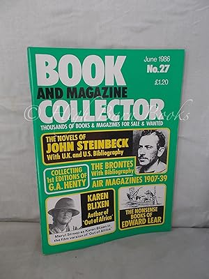 Book and Magazine Collector No 27 June 1986