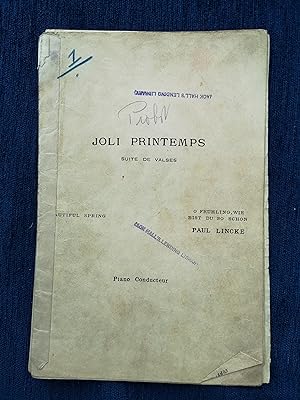 Joli Printemps (Beautiful Spring) for small orchestra