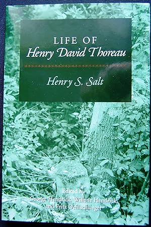 Seller image for Life of Henry David Thoreau for sale by booksbesidetheseaside
