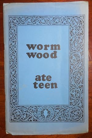 Bild des Verkufers fr The Wormwood Review Ate Teen (18) zum Verkauf von Derringer Books, Member ABAA