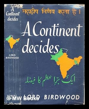 Image du vendeur pour A continent decides : introducing two new members in the great and diverse family of the Commonwealth, and some of the problems which they offer for our understanding and solution mis en vente par MW Books