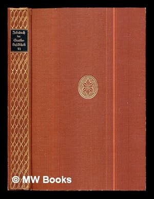 Bild des Verk�ufers f�r Jahrbuch der Goethe-Gesellschaft: im austrage des Vorstandes herausgegeben von Max Hecker zum Verkauf von MW Books